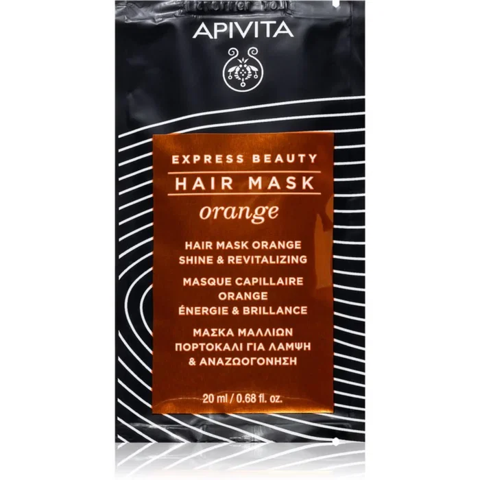 Apivita Orange Mascarilla crema de tratamiento capilar Revitalización 20 ml Apivita Orange Mascarilla crema de tratamiento capilar Revitalización 20 ml